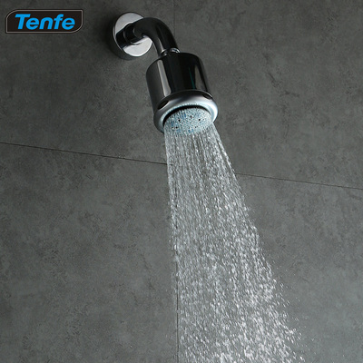 Tenfe暗装入墙式花洒头 三功能节水淋浴小喷头 卫浴莲蓬头32001