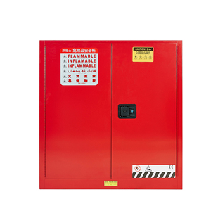 来福士红色化学品安全柜全钢实验室柜可燃液体储存柜危险品防爆柜