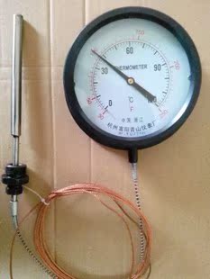 压力式温度计工业蒸汽温度计毛细管温度计 WTQ-280 表盘温度表