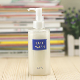 日本DHC 柔颜洁面乳200mL洗面奶保湿敏感肌肤男女深层清洁 正品