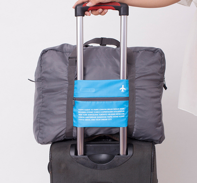 新款潮手提旅行包韩版行李包袋女 男大容量短途旅行袋登机商务包
