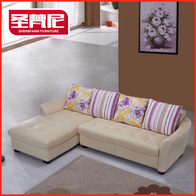 沙发 皮沙发 现代时尚客厅家具组合皮艺沙发 头层真皮沙发