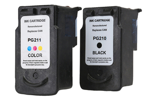 适用佳能 大容量PG210 Canon Pixma MP240 MP420 MP410 CL211墨盒