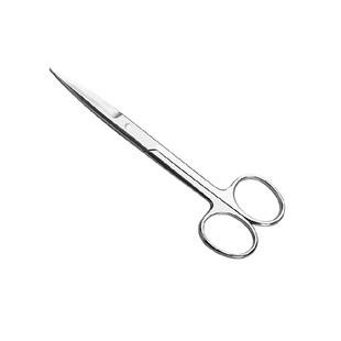 可孚普通医用剪14cm 家用食物加工不锈钢直剪医用术后组织剪刀