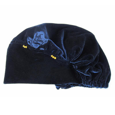穆斯林用品 回族冬季女士款式小帽 子金丝绒款 保暖装饰盖头