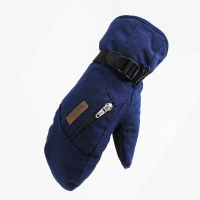 滑雪手套男女士通用冬季户外骑车保暖手套防风加厚防寒全指手套