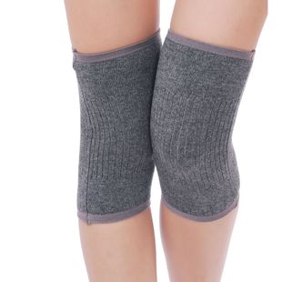秋冬季新款羊绒护膝  男女通用  保暖轻薄款短针织羊绒护膝 包邮