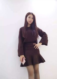 2015韩国代购早秋女装新品韩版修身打底毛衣上衣 加短裙两件套潮