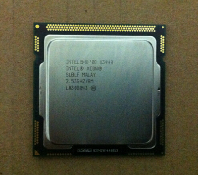 1156 CPU 至强四核8线程 X3440 2.53G 秒i7-860 i7-870 i7-880