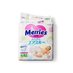 【原装正品】花王Merries纸尿裤S82片（有海关进口货物报关单）