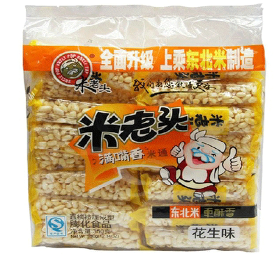 米老头 米通 满嘴香 膨化 休闲食品 零食 350g