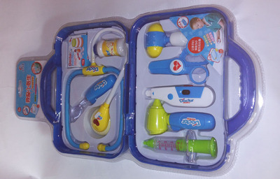特价仿真医药箱 儿童扮医生玩具套装 过家家发光医具箱 医护玩具