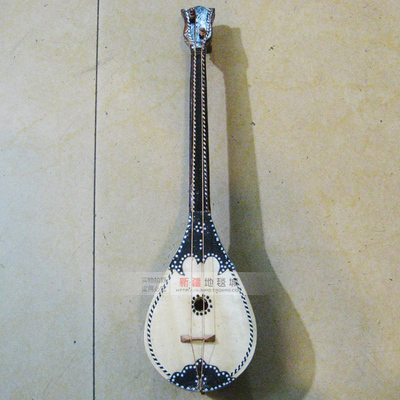新疆少数民族 哈萨克族 手工本土乐器 冬不拉 演奏标准琴会议礼品