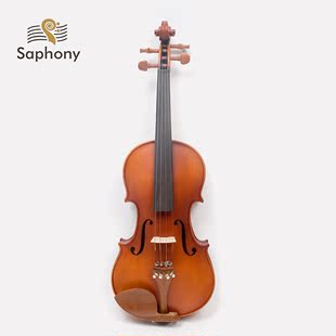 Saphony SV03手工专业练习考级儿童成人高档小提琴初学者提琴包邮