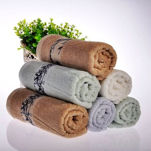 竹纤维毛巾/面巾/竹叶毛巾34*70cm
