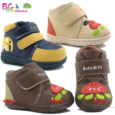 卡迪童鞋2014冬男童宝宝婴童软底加绒保暖学步鞋皮鞋正品KY144001