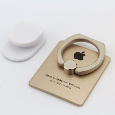 包邮iring苹果iPhone6通用plus手机支架指环卡扣粘贴式送车载挂钩