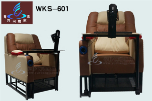 下机箱一体WKS-601  网咖一体功能沙发 网吧一体式沙发 网咖家具