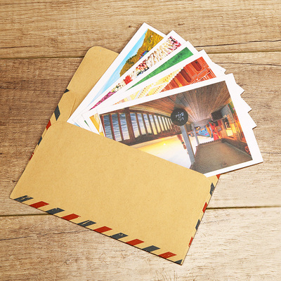 diy个性明信片定制照片制作贺卡定做创意可爱大小尺寸卡片纸信封