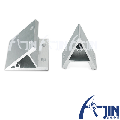 工业铝型材配件 45度角连接 角度连接件