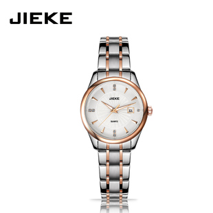 JK品牌韩版手表 正品联保精钢小巧气质白领腕表 女士防水学生手表