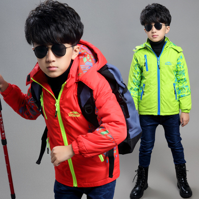男童外套秋装中大童冲锋衣儿童户外运动新款童装上衣韩版欧美包邮