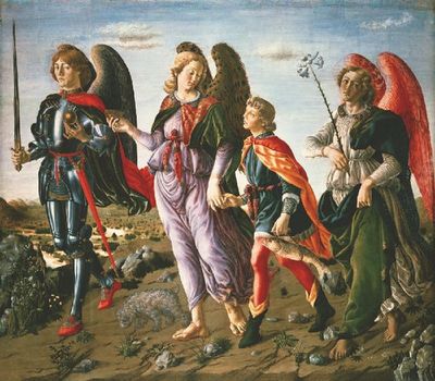 Botticelli48 波提切利古典油画 美术纸 约25cm*32