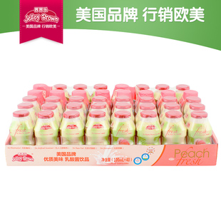 Jelley Brown/界界乐乳酸菌饮料酸牛奶进口儿童饮品大箱装蜜桃味