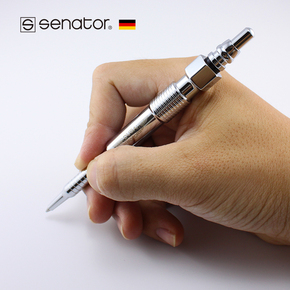 德国进口Senator 签字笔 金属 会议签约 不锈钢火花塞宝珠笔 定制