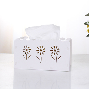 田园纸巾盒抽纸盒木质欧式创意厕所卫生间车载可爱餐巾纸