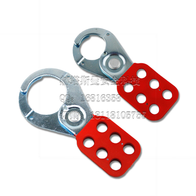 贝迪6孔钢制安全搭扣锁/1寸、1.5寸排锁/多人控制工业管理联锁具