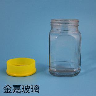 蜂蜜瓶八角玻璃瓶 储物罐 密封罐 酱菜瓶 罐头瓶 厂家直销
