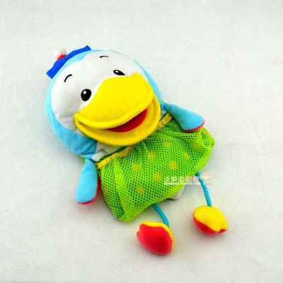 日本品牌 企鹅多功能手偶 婴儿安抚玩具 亲子游戏 讲故事道具