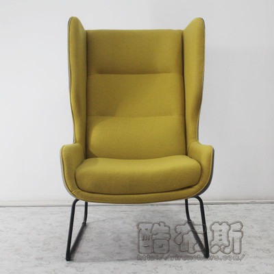 现代设计休闲时尚躺椅 玻璃钢造型椅 大师设计椅 酒店样板房家具