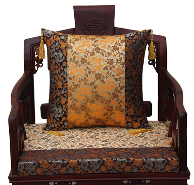 专业定做高档中式红木沙发坐垫古典实木家具垫加厚带靠背靠垫椅垫