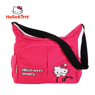 HelloKitty/凯蒂猫正品2014新款单肩包女斜挎包波点运动斜背包
