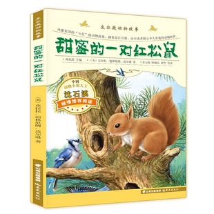 正版现货 皮尔逊动物故事 甜蜜的一对红松鼠 风靡美国的“五星”级动物故事书 令人着迷的动物世界 儿童读物/教辅 儿童文学 香根香