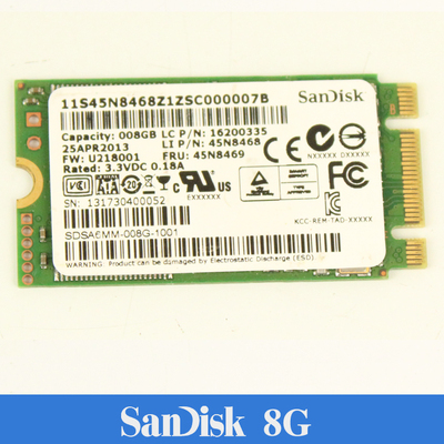 Sandisk/闪迪 16G 24G SSD 固态硬盘 M.2 NGFF 42*22
