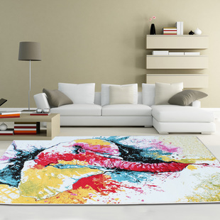 土耳其进口地毯 客厅卧室地毯 茶几地毯 抽象地毯设计师 欧陆经典