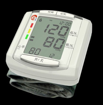 万弘家用型精准语音全自动手腕式医用电子血压计测量表仪器BP850W