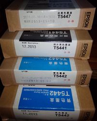 【EPSON正品】原装爱普生7600墨盒T5441-6墨盒 9600绘图仪 特价甩