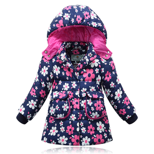 时尚童装宝宝羽绒服婴幼儿冬装外套加厚保暖小女孩防寒服1-2-3岁