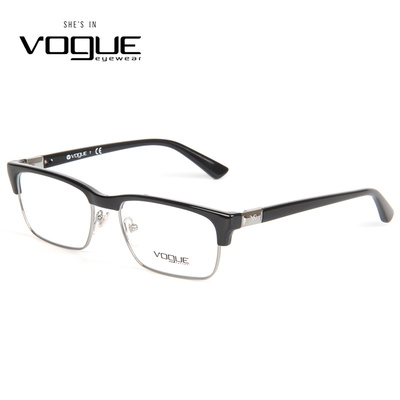 VOGUE沃格新品男女款超轻板材商务眼镜框全框气质眼镜架VO2805