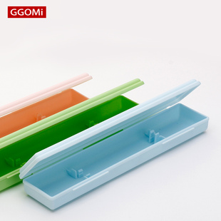 GGOMI便携餐具盒环保PP材质卡槽设计3种颜色可选