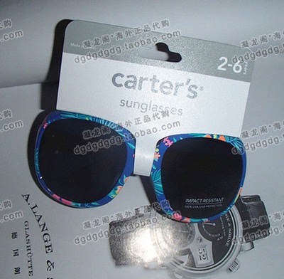 正品现货 新品美国代购 美国Carter's卡特宝宝墨镜 UVAUVB全防护