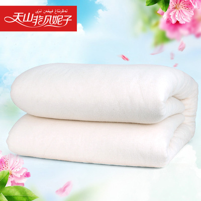 【天天特价】4斤正宗新疆长绒棉花被棉胎铺被纯棉天然手工棉被子