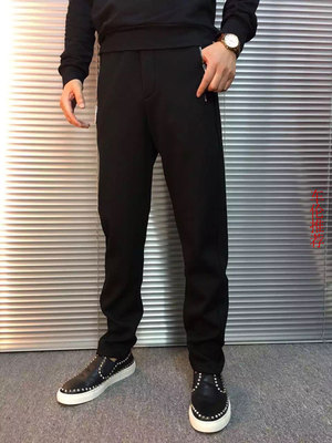 2015冬季新款加绒加厚男装休闲裤 男士直筒高端高弹力保暖棉裤 潮