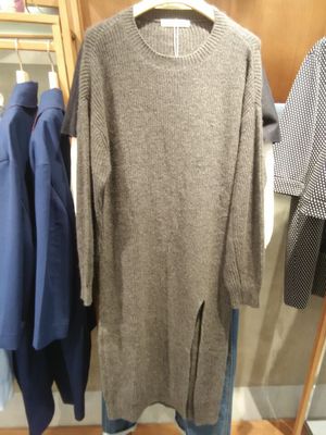 2015秋冬新韩版专柜品质时尚流行同款式女装长款毛针织衫MPKT720D