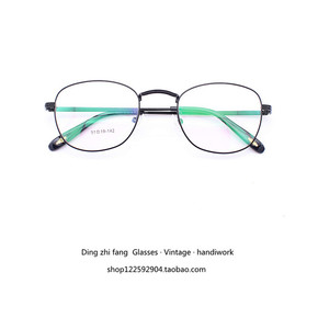 日本手造超轻细边合金眼镜全框 近视眼镜架男女佐川复古眼镜板材