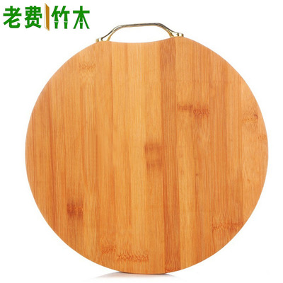 佳驰JC-YB3838优质楠竹圆形精品工艺砧板无漆无蜡厨房家用竹菜板